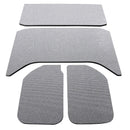 DEI 11-18 Jeep Wrangler JK 4-Door Headliner Gray 4 Piece