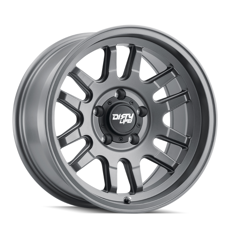 Dirty Life 9310 Canyon 17x9 / 6x135 BP / 0mm Offset / 87.1mm Hub Satin Graphite Wheel