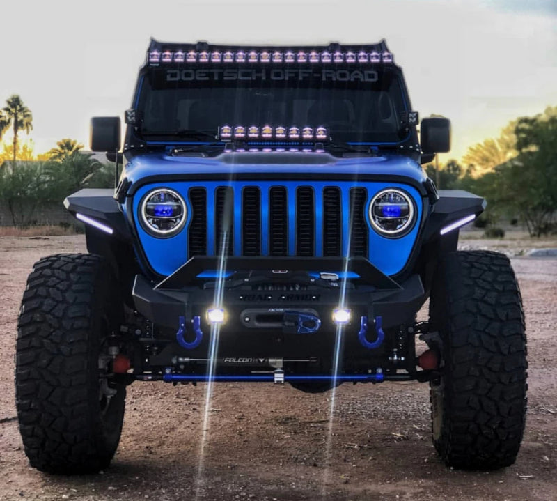 Oracle Jeep Wrangler JL/Gladiator JT Projector Illumination Kit - ColorSHIFT w/o Controller