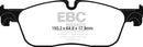EBC 2016+ Jaguar F-Pace 2.0L TD (180) Redstuff Front Brake Pads