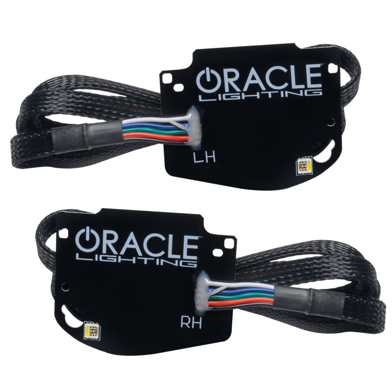 Oracle 19-21 Chevy Camaro SS/RS RGBW+A Headlight DRL Upgrade Kit - ColorSHIFT 2