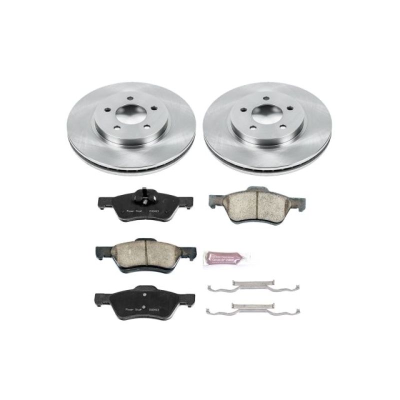 Power Stop 10-12 Ford Escape Front Autospecialty Brake Kit