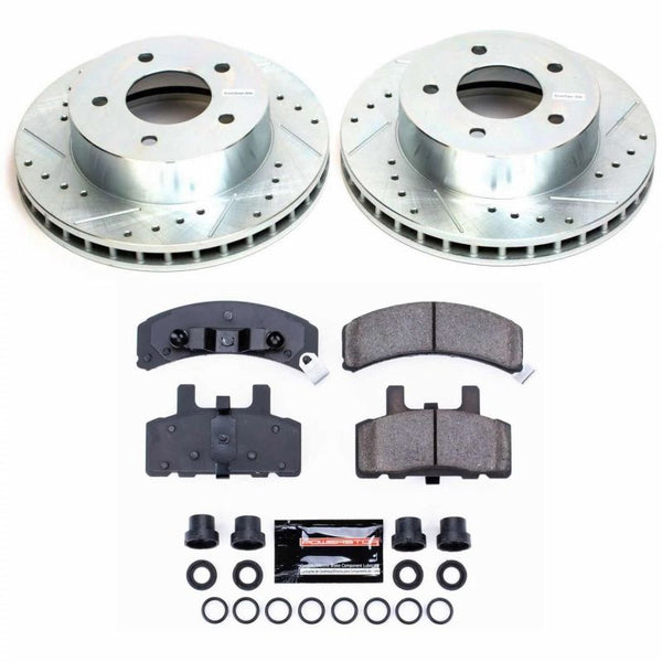 Power Stop 90-02 Chevrolet Astro Front Z23 Evolution Sport Brake Kit