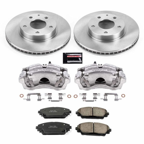 Power Stop 14-16 Mazda 3 Front Autospecialty Brake Kit w/Calipers