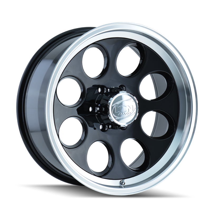 ION Type 171 16x10 / 5x139.7 BP / -38mm Offset / 108mm Hub Black/Machined Wheel