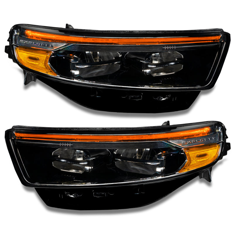 Oracle 20-22 Ford Explorer Dynamic RGB Headlight DRL Upgrade Kit - ColorSHIFT - w/ BC1 Controller