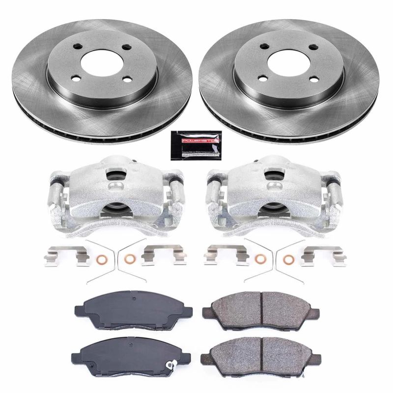 Power Stop 2012 Nissan Versa Front Autospecialty Brake Kit w/Calipers
