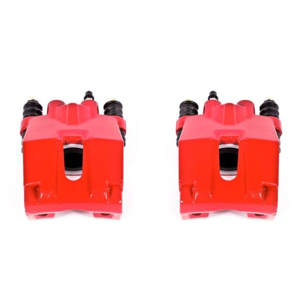 Power Stop 04-11 Ford F-150 Rear Red Calipers w/o Brackets - Pair