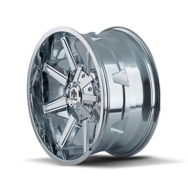 Mayhem 8104 Arsenal 20x10 / 8x180 BP / -19mm Offset / 124.1mm Hub Chrome Wheel