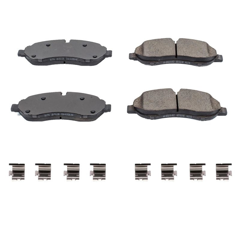 Power Stop 2021 Ford Transit-150 Rear Z17 Evolution Ceramic Brake Pads w/Hardware