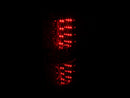 ANZO 2009-2014 Ford F-150 LED Taillights Red/Clear