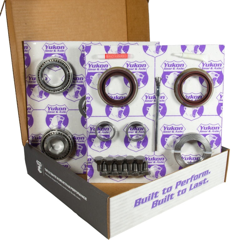 Yukon 8.6in GM 3.42 Rear Ring & Pinion Install Kit Axle Bearings and Seal