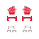 Power Stop 92-01 Honda Prelude Rear Red Calipers w/Brackets - Pair