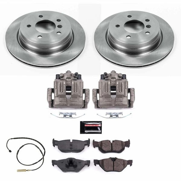 Power Stop 11-13 BMW 328i Rear Autospecialty Brake Kit w/Calipers