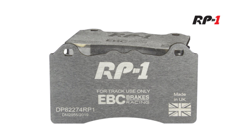 EBC Racing 04-08 Ford Fiesta ST (Mk6) RP-1 Race Front Brake Pads