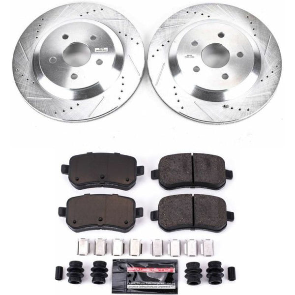 Power Stop 04-07 Ford Freestar Rear Z23 Evolution Sport Brake Kit