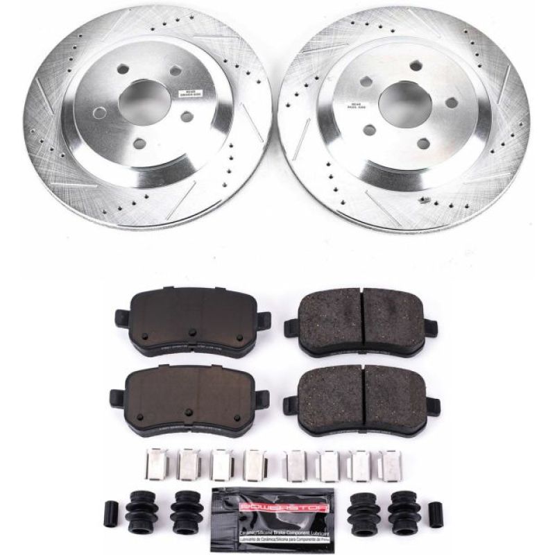 Power Stop 04-07 Ford Freestar Rear Z23 Evolution Sport Brake Kit