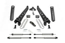 Fabtech 2019 Ford F450/550 4WD 6in Radius Arm System w/DL Shocks
