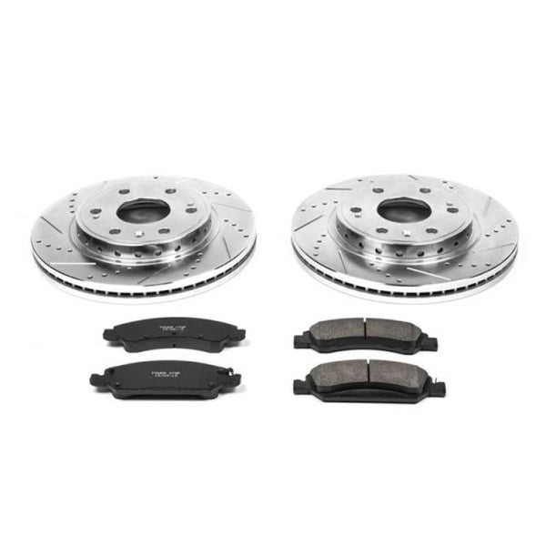 Power Stop 08-19 Chevrolet Tahoe Front Z23 Evolution Sport Brake Kit