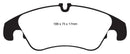 EBC 11 Audi A6 2.0 Turbo Greenstuff Front Brake Pads