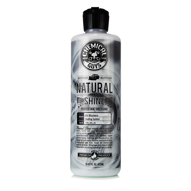 Chemical Guys Natural Shine Satin Dressing - 16oz - Case of 6