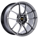 BBS RF 18x8 5x114.3 ET43 Diamond Black Wheel -82mm PFS/Clip Required