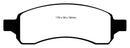 EBC 07+ Buick Enclave 3.6 Ultimax2 Front Brake Pads