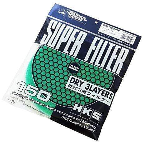 HKS 3 Layer Dry 150mm Green Replacement Filter Element