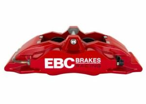 EBC Racing 05-11 Ford Focus ST (Mk2) Front Left Apollo-4 Yellow Caliper